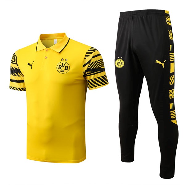 Polo Borussia Dortmund Komplett-Set 2022-2023 Gelb